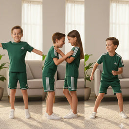 ADI GREEN SIMPLE SHORTS